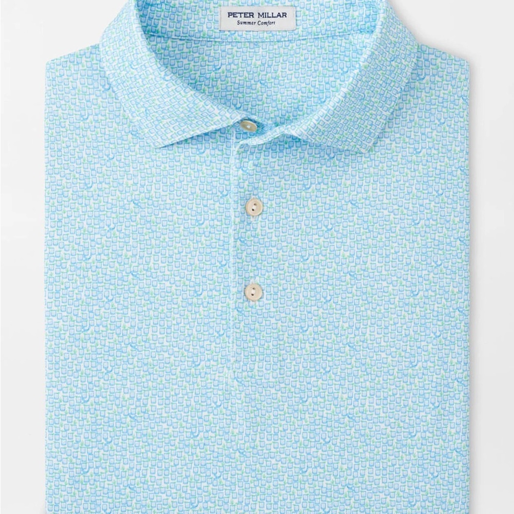 Peter Millar Mezcal Crown Sport Crown Sport Performance Polo NWT - Picture 4 of 11